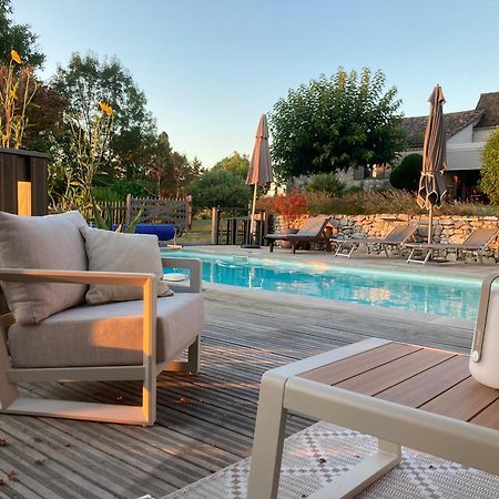 Bed and Breakfast La Ferme Buissonniere Bardou Exterior foto