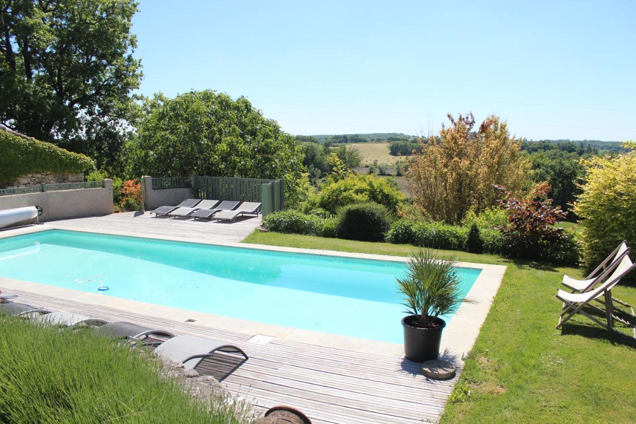 Bed and Breakfast La Ferme Buissonniere Bardou Exterior foto
