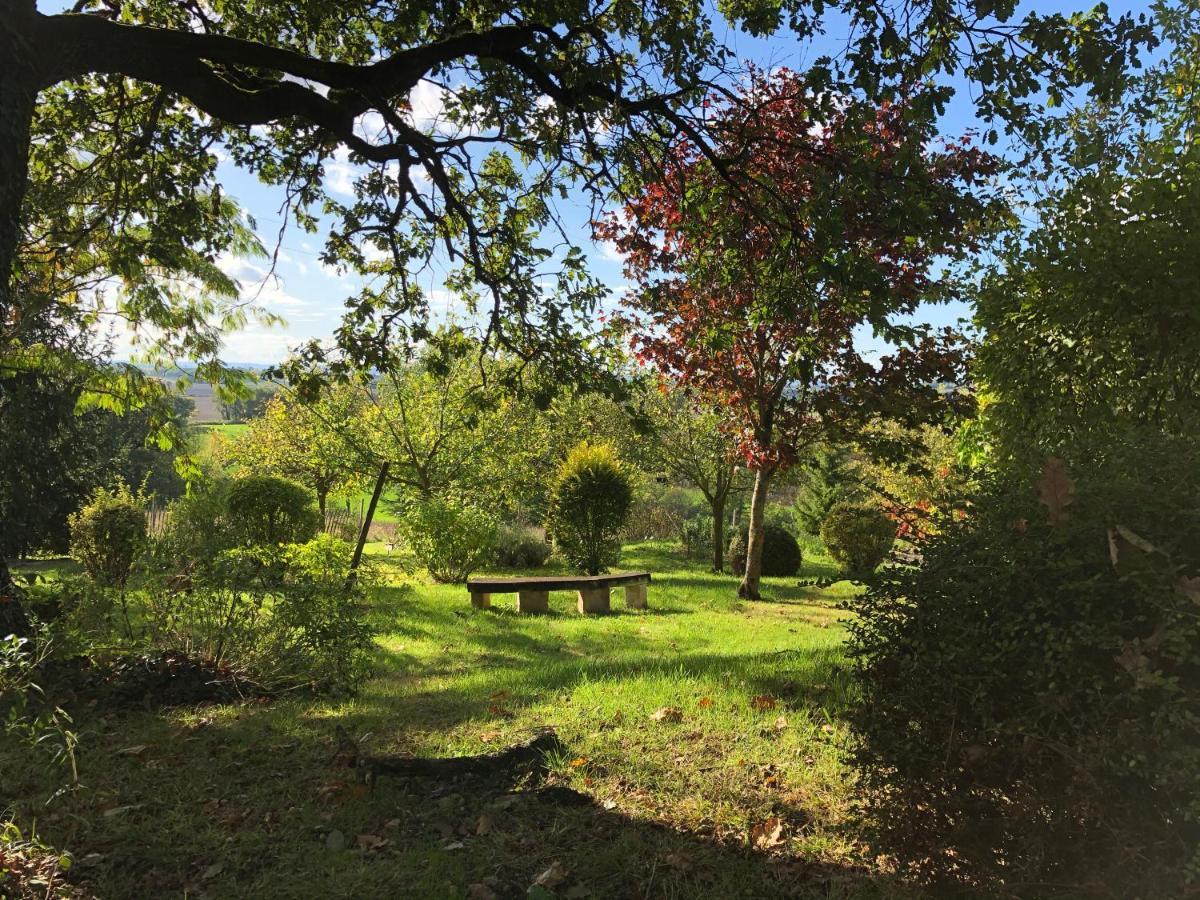 Bed and Breakfast La Ferme Buissonniere Bardou Exterior foto