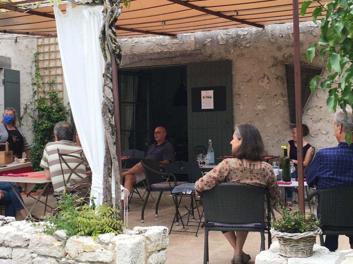 Bed and Breakfast La Ferme Buissonniere Bardou Exterior foto