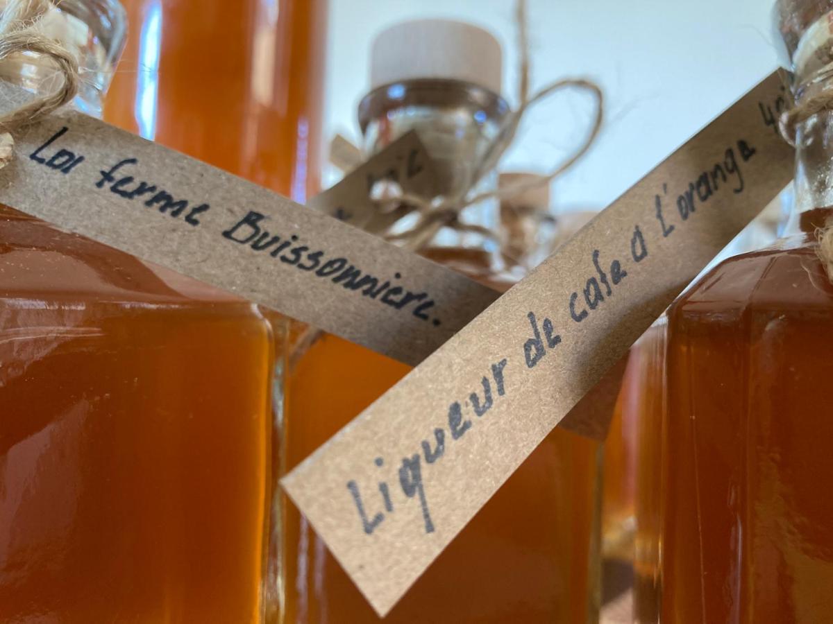 Bed and Breakfast La Ferme Buissonniere Bardou Exterior foto