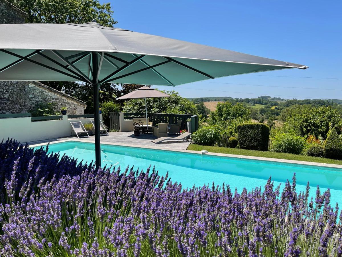Bed and Breakfast La Ferme Buissonniere Bardou Exterior foto