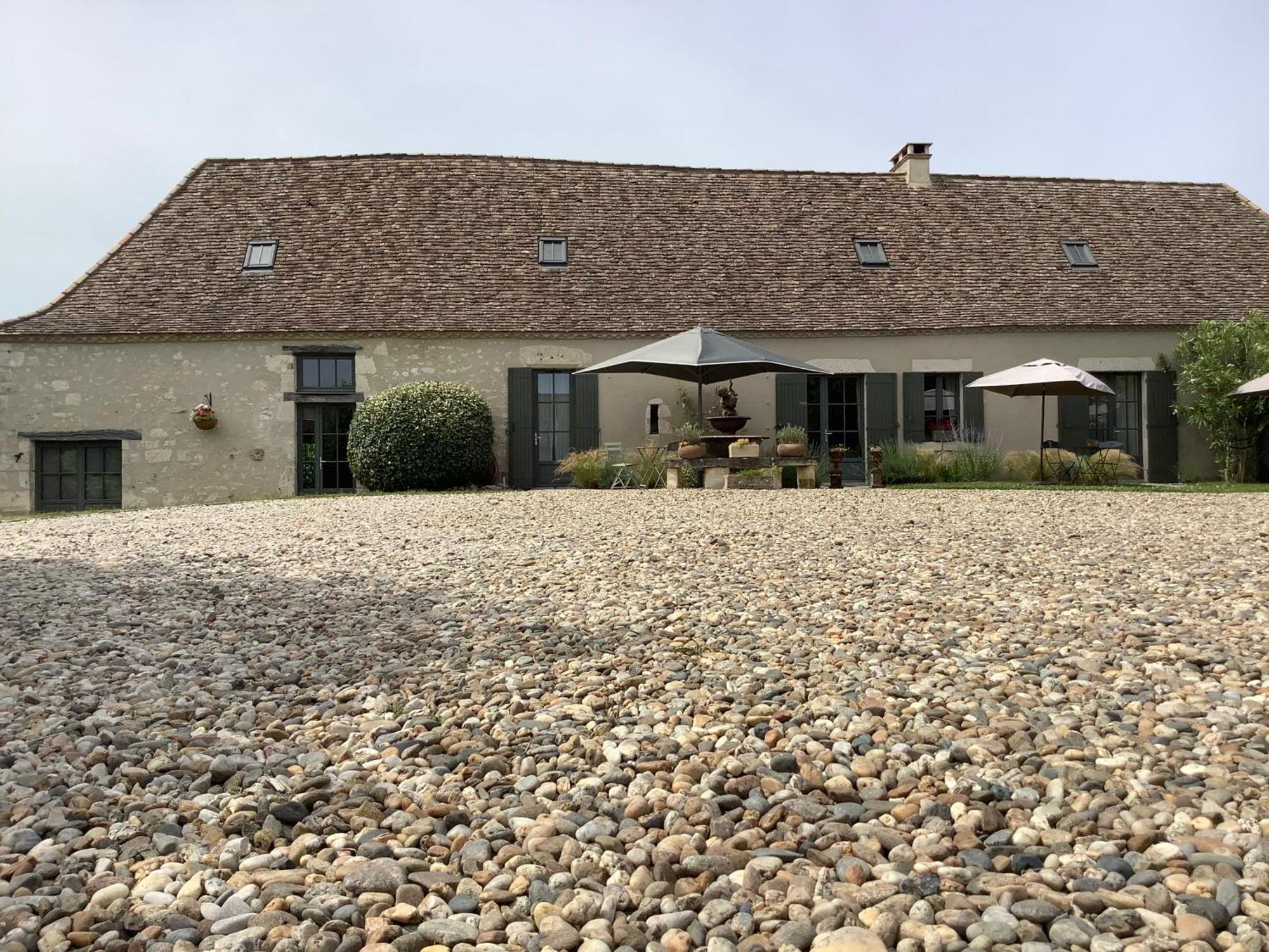 Bed and Breakfast La Ferme Buissonniere Bardou Exterior foto